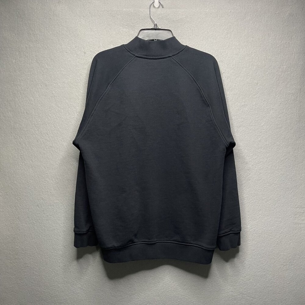 Teddy Fresh Black Crewneck Sweatshirt With Embroidered Patchwork Bear Design XL - Picture 6 of 8